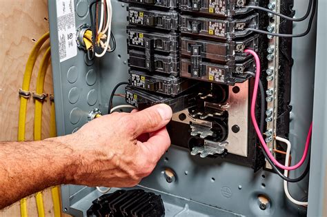 how to replace a electrical circuit breaker box|replacing a square d breaker.